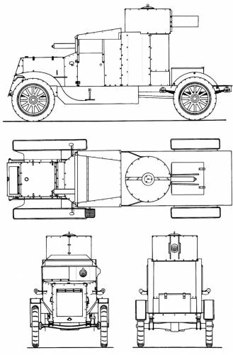 Austin Mk.I Armoured Car