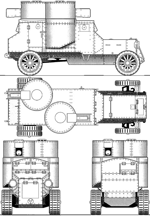 Austin-Putilov Armoured Car (1916)