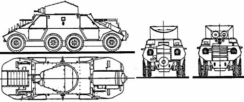 Austro Daimler ADGZ 8x8 (1937)