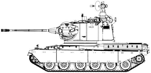 Chieftain Marksman SPAAG