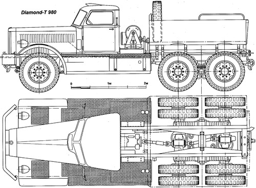 Diamond T 980 M19 Tank Transporter