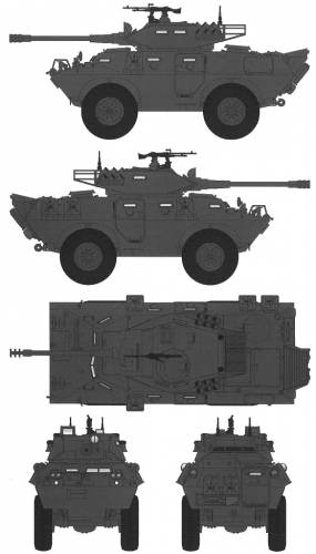 LAV-150 Commando 90mm