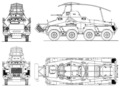 Sd.Kfz. 232 Schwerer Panzerspahwagen 8-Rad