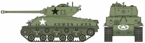 M4A3E8 Sherman