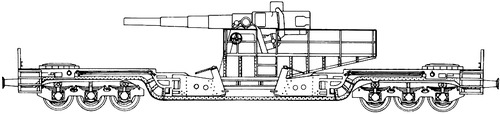 17cm K(E) Railway Gun