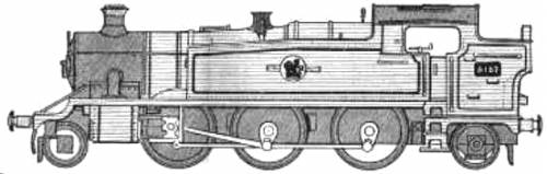 BR 6100 Class Prairie Tank