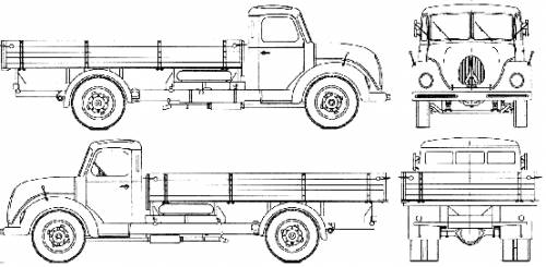 Magirus-Deutz S3500 1952-55