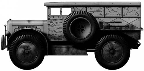 Brossel TAL Artillery Tractor