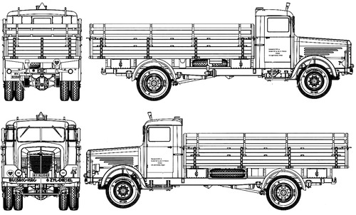 Bussing Nag L4500S 4X4