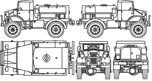 CMP Chevrolet C15A Watertank No.11 Cab