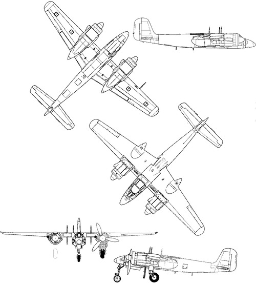 Focke-Wulf Ta 154V-1 Moskito