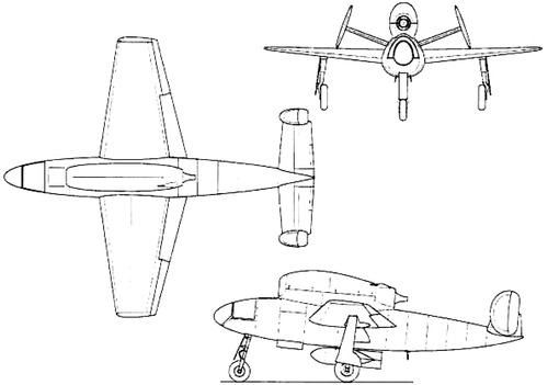 Henschel Hs 132 V1