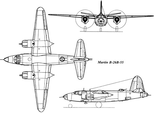 Martin B-26B-55 Marauder