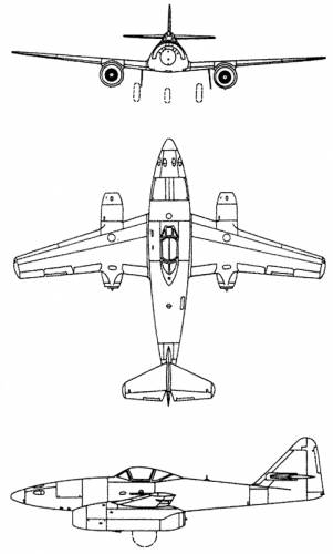 Messerschmitt Me 262A