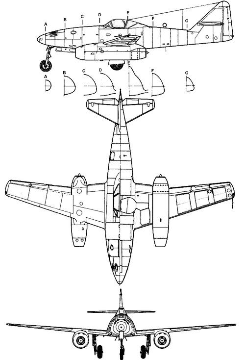 Messerschmitt Me-262A Schwalbe