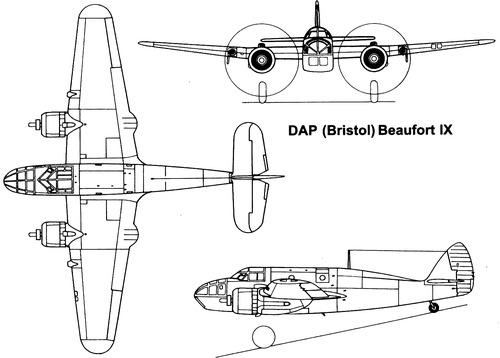 Bristol 152 Beaufort IX (DAP Beaufort)