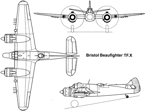 Bristol 156 Beaufighter TF.Mk X