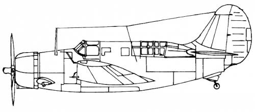 Curtiss SB2C-5 Helldiver