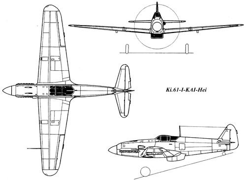 Kawasaki Ki-61-I-KAI-Hei Hien [Tony]