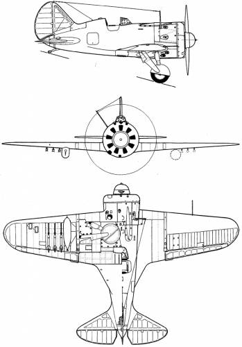 Polikarpov I-16 Mosca (Rata)