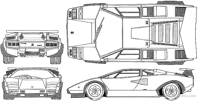 500 vector home depot Lamborghini > Countach Lamborghini LP500 > Cars > Blueprints