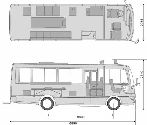 Nissan civilian bus dimensions #2