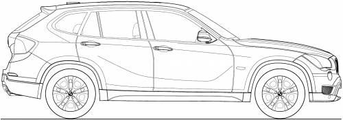 Templates - Cars - BMW - BMW X1 E84