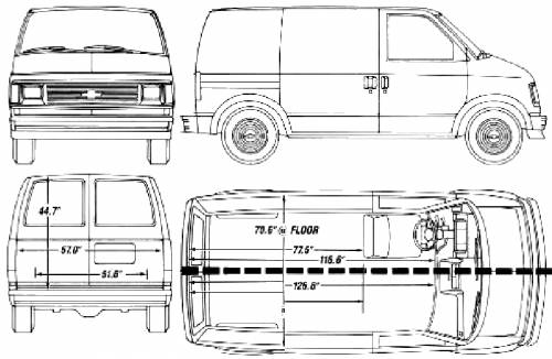 Chevrolet astro van 1990 hot sale