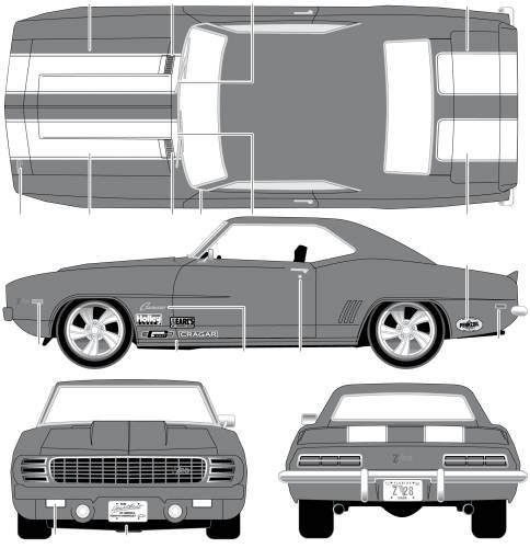 42+ Chevrolet camaro ss 1969 dimensions ideas in 2021 