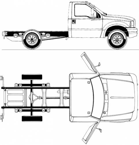 Ford f 350 drawings #5