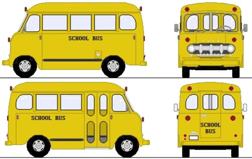 Ford school bus blueprints #3