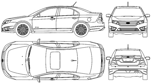 diagramma dei fusibili del contorno ford