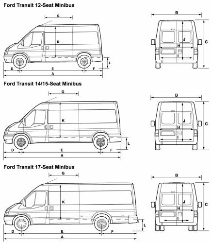 Ford transit swb internal dimensions #8