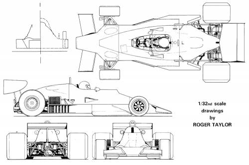 Blueprints > Cars > Racing Classics > Tyrrell 008