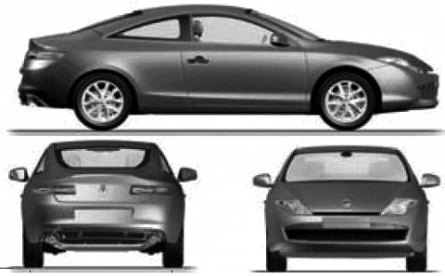 Specs for all Renault Laguna 3 Coupe versions