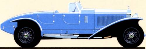 Rolls-Royce Boat Tail vector drawing
