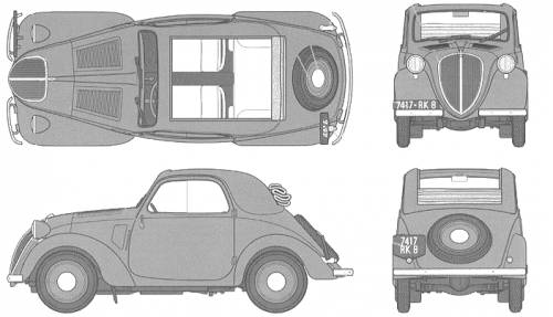 Kubelwagen - Page 2 Simca_5_1939-60905