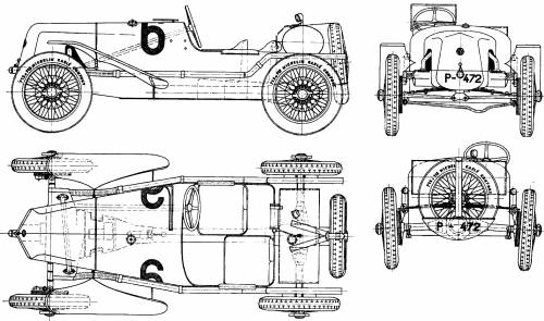 Tatra T-12 Targa Florio (replica)-1925 - Lane Motor Museum