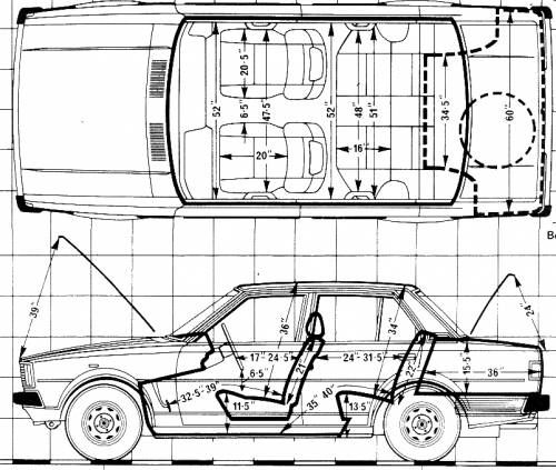 Blueprints > Cars > Toyota > Toyota Corolla 1.3 4-Door (1980)