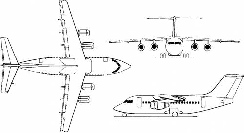 avro rj70 checklist clipart