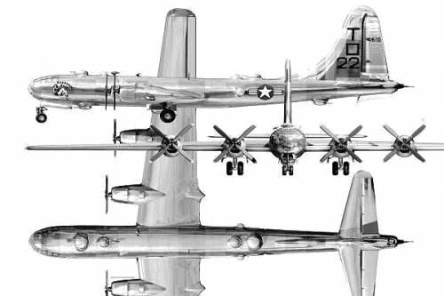 Get B 29 Bomber Blueprints Pics