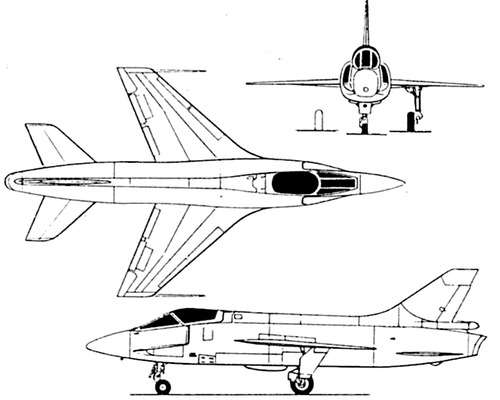 Blueprints Modern airplanes Breguet Breguet Br.1001 Taon