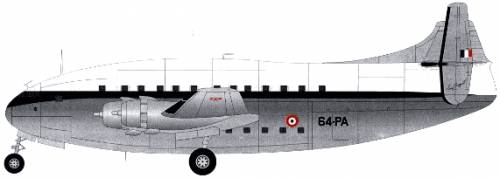 Blueprints Modern airplanes Modern Bm Bz Breguet Br.765 Sahara