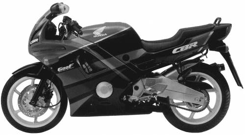 Cbr600f 1991 deals