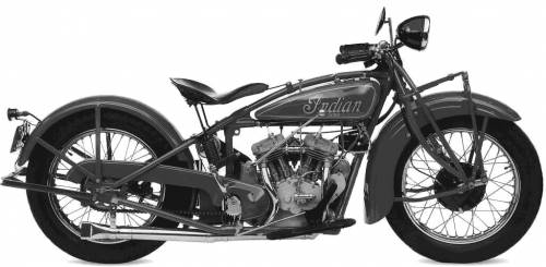 1928 indian scout black