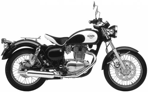 Blueprints > Motorcycles > Kawasaki > Kawasaki 250 Estrella (1994)