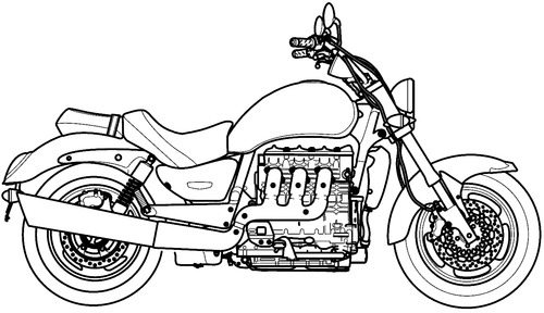 triumph rocket 3 dimensions