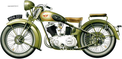 Blueprints > Motorcycles > Various Motorcycles > Sokol 600 RT M211