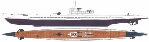 Blueprints > Ships > Submarines (Germany) > DKM U-505 (Type IXC U 