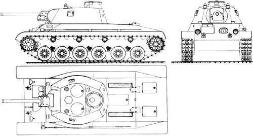 Blueprints Tanks Tanks A A 43 M1941